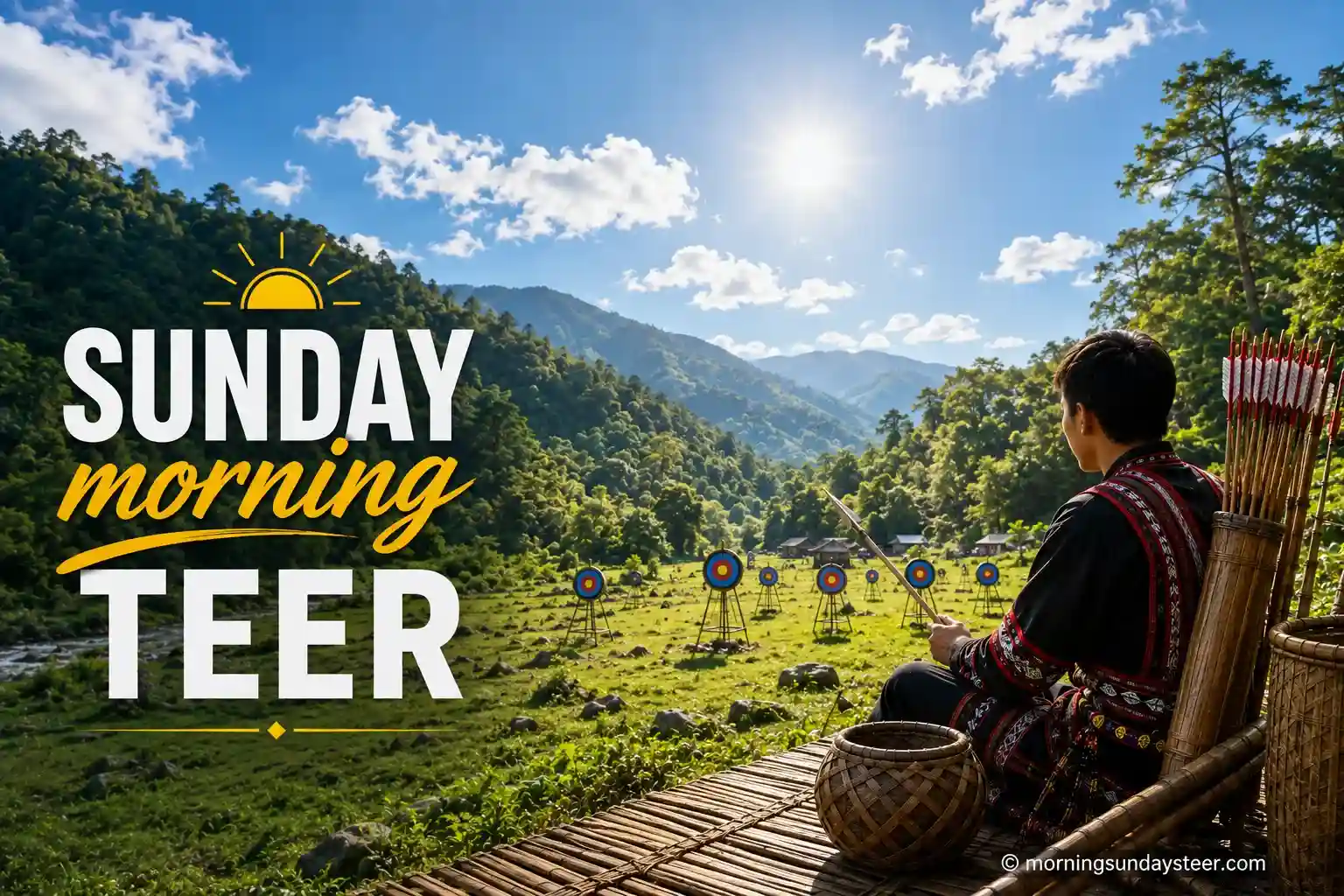 Morning Sunday Teer Information Banner